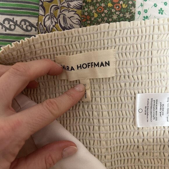 MARA HOFFMAN Layne strapless cropped bustier top - Picture 8 of 10